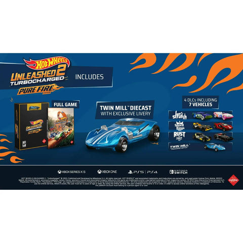 Nintendo Switch Hot Wheels Unleashed 2: Turbocharged [Pure Fire Edition] (Asia)