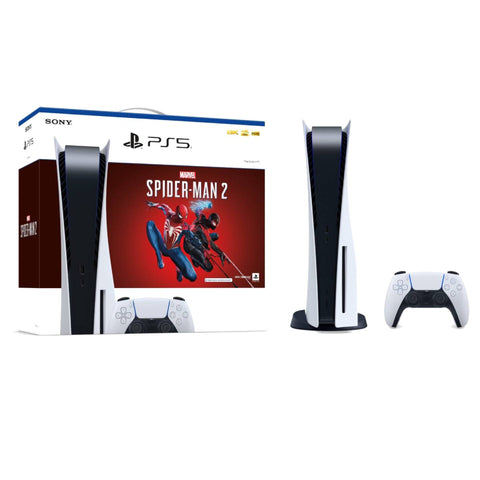 PS5 Disc Version Spiderman 2 Bundle