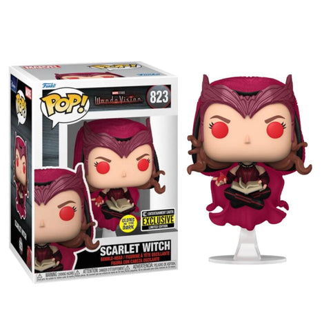 Funko POP! (823) Wanda Vision Scarlet Witch GITD EE Exclusive