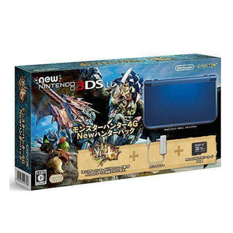 3DS LL New Monster Hunter 4G Console (No Adapter)