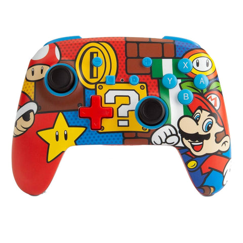 Nintendo Switch PowerA Wireless Controller - Mario Pop