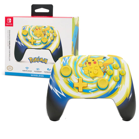 Nintendo Switch PowerA Wireless Controller -Pikachu Vortex