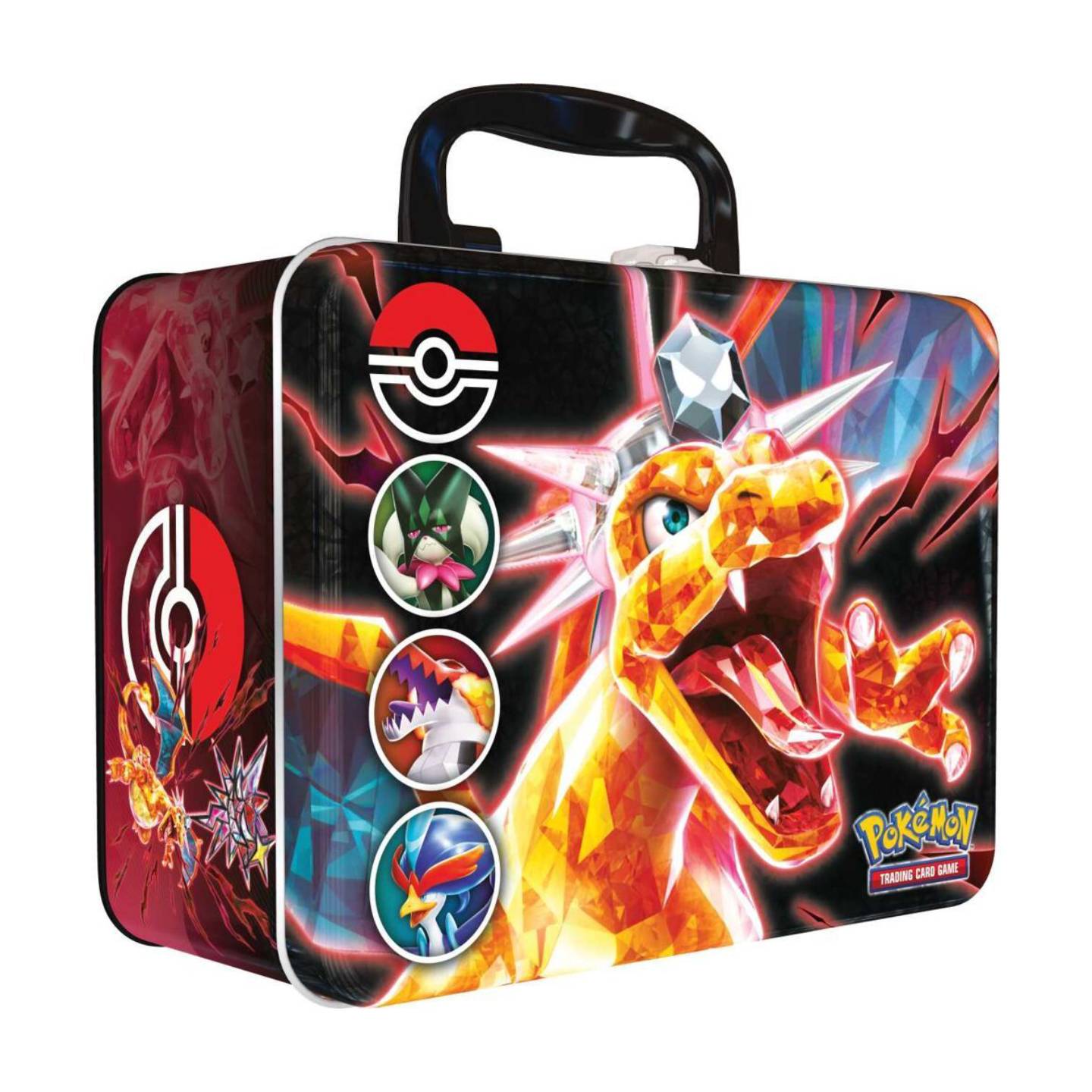 pokemon tera charizard card Pokemon Tera Charizard Collector's Chest Tin