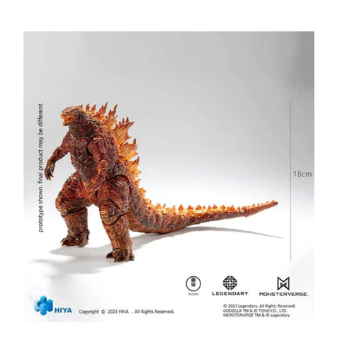 Hiya Toys EBG0071 Godzilla vs Kong Burning Godzilla