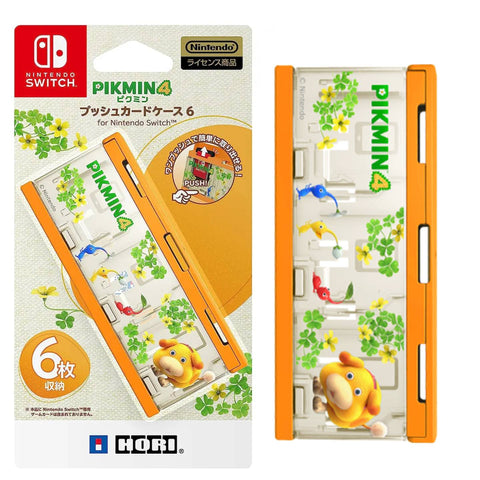 Nintendo Switch Hori Push Card Case 6 - Pikmin 4