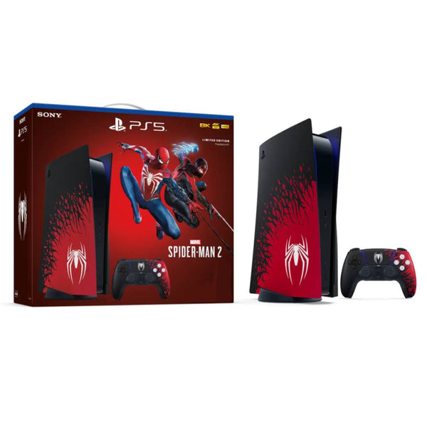 PS5 Disc Console Bundle Spider-Man 2 (1 year Local Sony warranty)