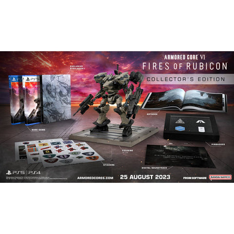 PS4 Armored Core VI: Fires of Rubicon Collector Edition (Asia)