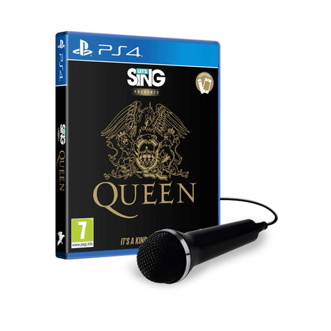 PS4 Let's Sing Queen + Mic Bundle (EU)