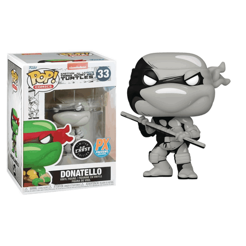 Funko Pop! (33) Teenage Mutant Ninja Turtles Comic Donatello Px Exclusive Chase