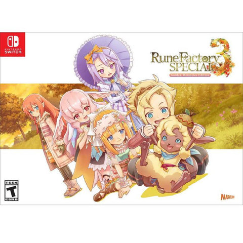 Nintendo Switch Rune Factory 3 Special [Golden Memories Edition] (US)