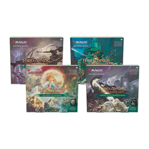 Magic The Gathering The Lord of the Rings Tales of Middle-Earth Scene Box (Set of 4)