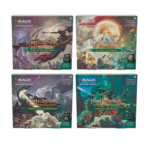 Magic The Gathering The Lord of the Rings Tales of Middle-Earth Scene Box (Set of 4)