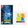 Nintendo Switch Pokemon Brilliant Diamond (Asia) + Pokemon Diamond and Pearl Tote Bag