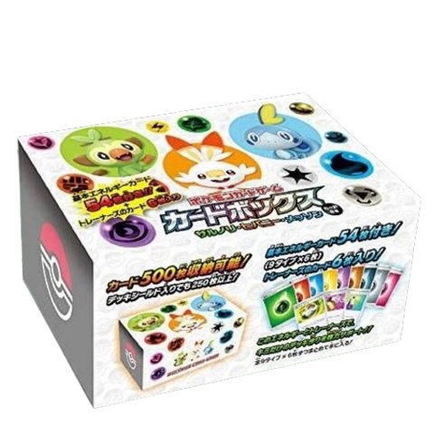 Pokemon Card Grookey Scorbunny Sobble Card Box