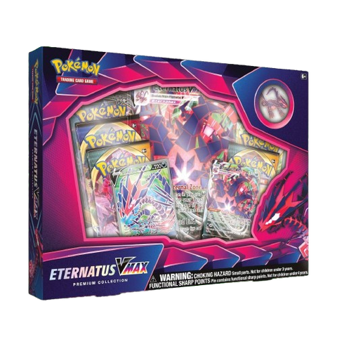 Pokemon TCG Eternatus VMAX Premium Collection Box