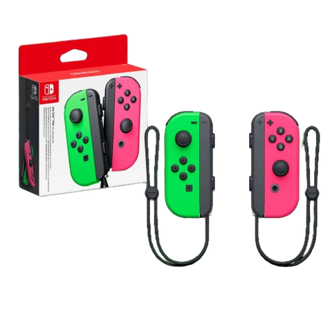 Nintendo Switch Joycon Controller - Neon Green/Pink (EU)