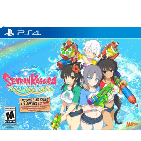 PS4 Senran Kagura Peach Beach Splash Limited Edition (US)