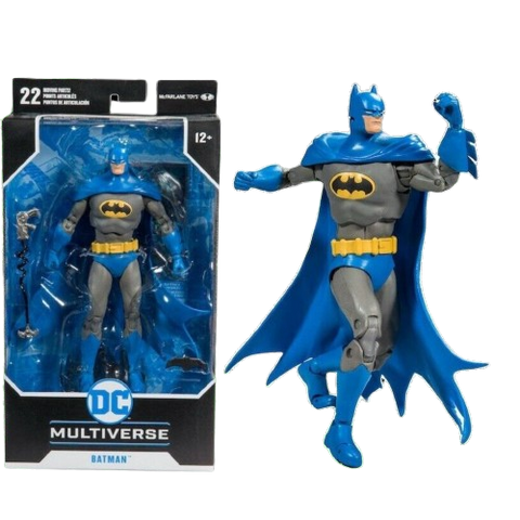 McFarlane Batman Blue and Gray Outfit 7-Inch Figure
