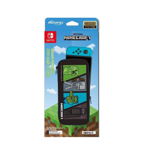 Nintendo Switch Max Games Minecraft Smart EVA Pouch