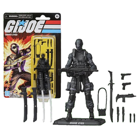 G.I.Joe Retro Snake Eyes Figure