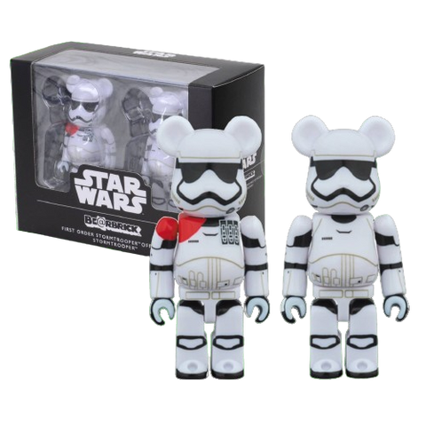 Be@Rbrick Star Wars First Order Stormtrooper Officer & First Order Stormtrooper