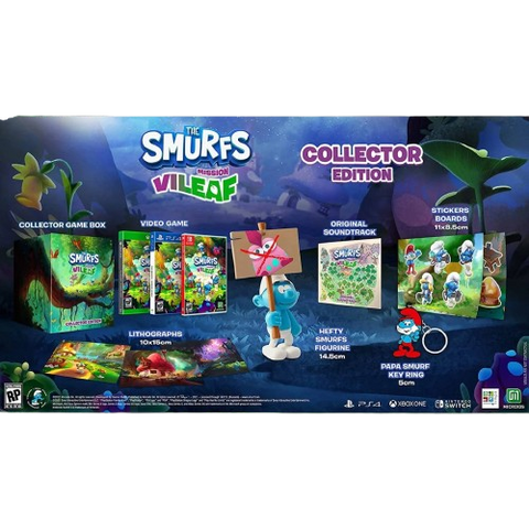 Nintendo Switch The Smurfs: Mission Vileaf [Collector's Edition] (US)