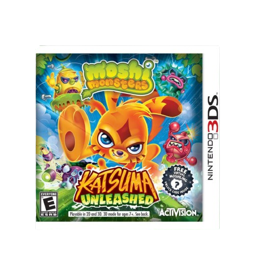 moshi monsters nintendo switch 3DS Moshi Monsters Katsuma Unleashed