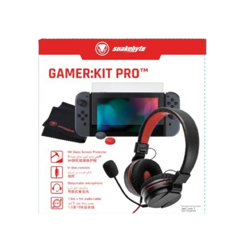 Nintendo Switch Snakebyte Gamer Kit Pro