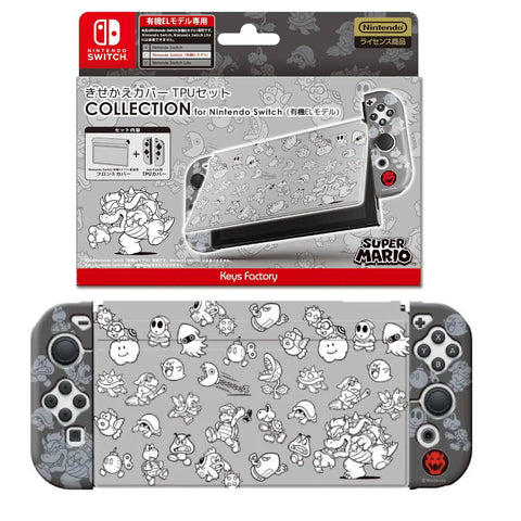 Nintendo Switch Oled Protector Set Super Mario Type-B
