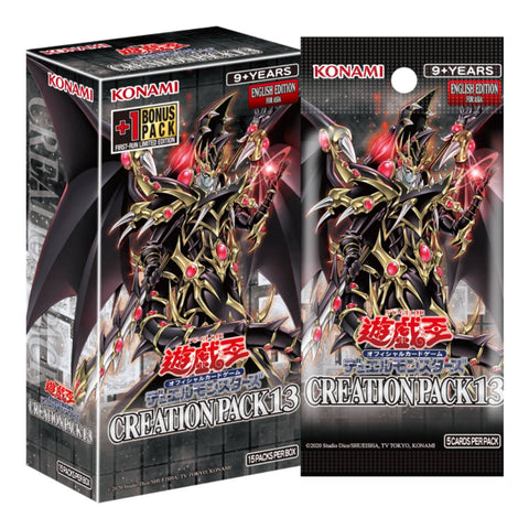 Yu Gi Oh Creation Pack 13 Booster (ENG)