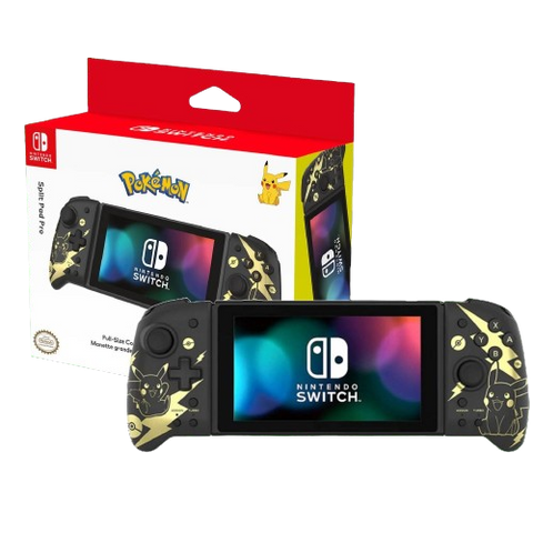 Nintendo Switch Hori Pikachu Black & Gold Split Pad Pro