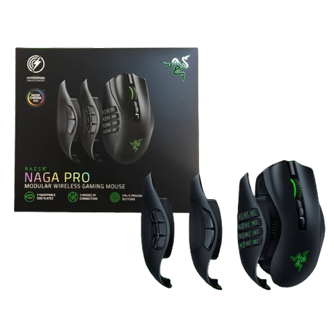 Razer Naga Pro Modular Wireless Gaming Mouse