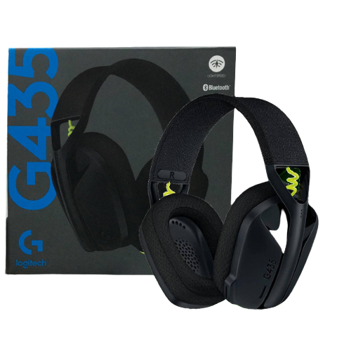 Logitech G435 Wireless Gaming Headset - Black