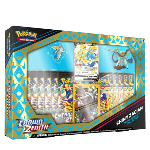 Pokemon SS12.5 Crown Zenith Shiny Zacian Premium Figure Box