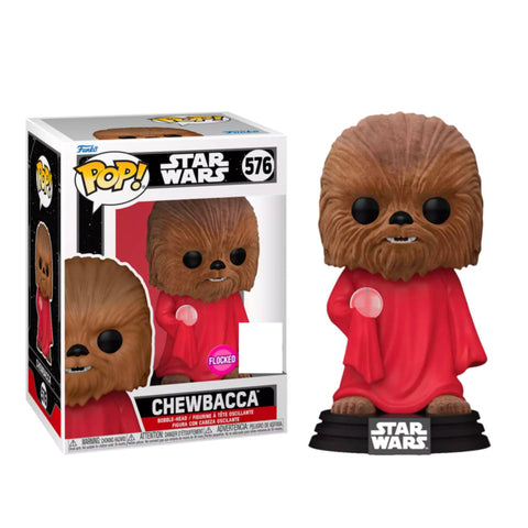 Funko POP! (576) Star Wars Chewbacca with Robe Flocked