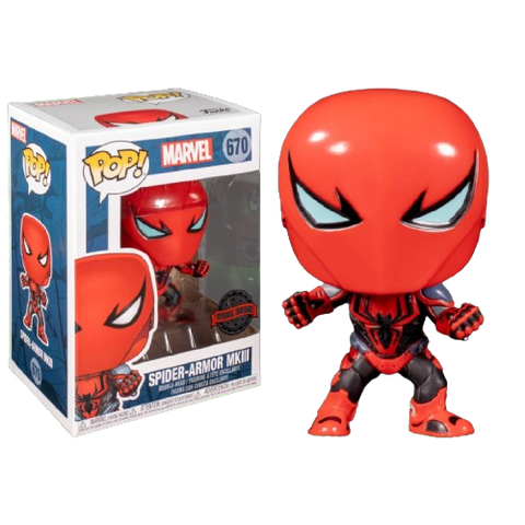 Funko POP! (670) Spider-Armor MKIII