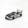 POP Race 1/64 PR64-325 GT300 Supra Silver Chrome