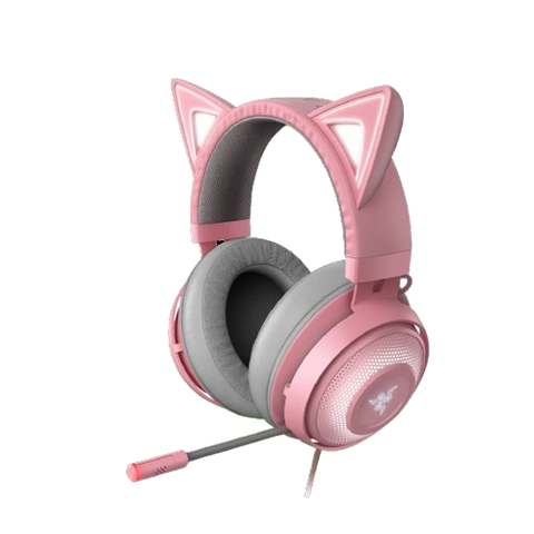 Razer Kraken Kitty Chroma USB Gaming Headset Pink