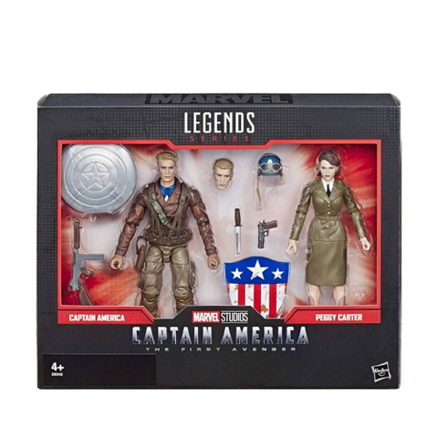 Marvel Legends Series Captain America & Peggy Carter