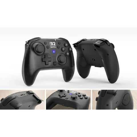 Nintendo Switch 2 Hori Wireless Horipad Turbo - Matte Black (Local)