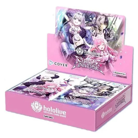 Hololive Card Game HBP04 Curious Universe Booster (ENG)