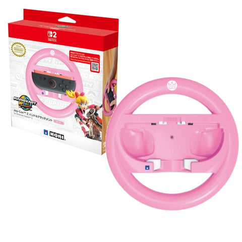 Nintendo Switch 2 Hori Joy-Con Wheel Attachment - Peach