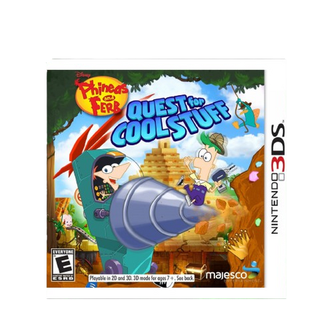 3DS Phineas and Ferb Quest for Cool Stuff