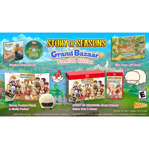 Nintendo Switch 2 Story of Seasons: Grand Bazaar [Deluxe Edition] (US)