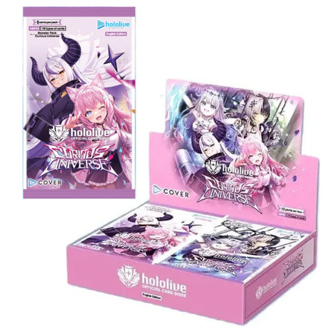 Hololive Card Game HBP04 Curious Universe Booster (ENG)