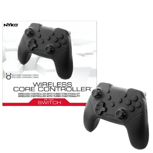 Nintendo Switch Nyko Wireless Core Controller - Black | PLAYe