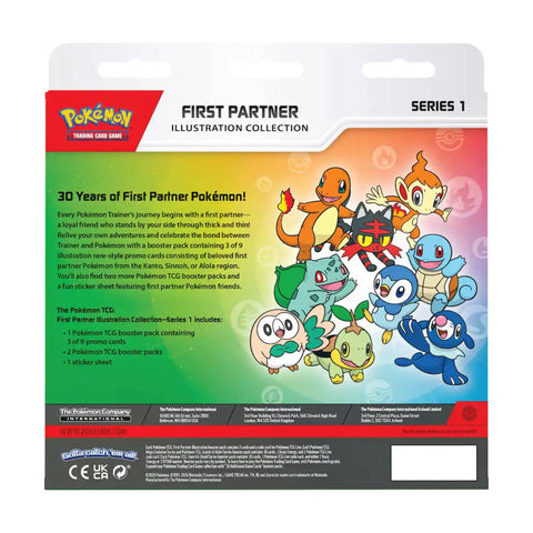 Pokemon First Partner Illustration Collection Series 1
