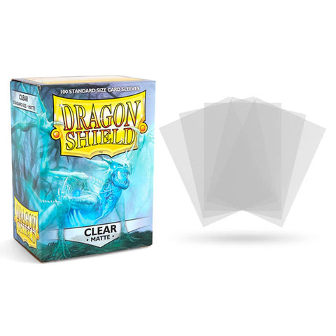 Dragon Shield 100 Standard Size Matte Clear