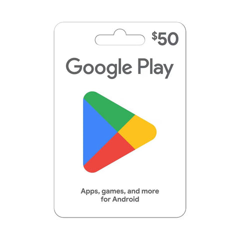 Google Play Gift Card USD $50