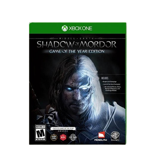 XBOX One Middle Earth Shadow of Mordor